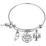 Law & Order Gift Law And Order Bracelet Policeman Bracelet I’d Rather Be Watching The Law & Order Police Inspirational Gift