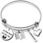 Writer Bracelet Book Lover Gift So Many Books So Little Time Bookworm Jewelry Gift Librarian Gift Reader Gift(so many book BR)