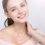 925 Sterling Silver Mother Daughter Elephant Matching Necklace for 2 Set, Sister Elephant Jewelry Mother Day Gift for Women Mother Daughter Sister with Gift Box