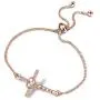 Zuo Bao Baptism Gift Christian Jewelry God is Greater Than The Highs and Lows Crystals Cross Adjustable Link Bracelets Zuo Bao Baptism Gift Christian Jewelry God is Greater Than The Highs and Lows Crystals Cross Adjustable Link Bracelets