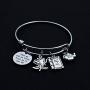 G-Ahora Tale as Old as Time Beauty and The Beast Bracelet Necklace Belle Jewelry