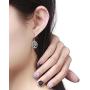 Tree-of-Life-Dangle-Earrings for Women, S925 Sterling Silver Fashion Drop Hook Jewelry Gift