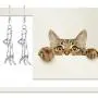 U7 Cute Cat Ear Pendant Platinum/18K Gold Plated Drop Earrings With Rhinestone U7 Cute Cat Ear Pendant Platinum/18K Gold Plated Drop Earrings With Rhinestone