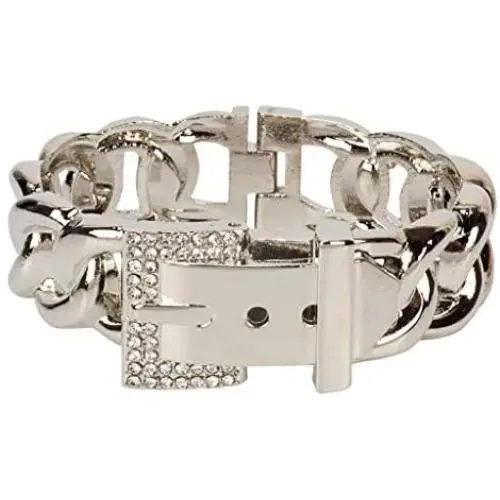 SPUNKYsoul Chain Link Cuff Bracelet in Gold or Silver for Women