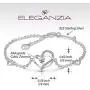 ELEGANZIA Heart Bracelet Sterling Silver for Women, Cubic Zirconia Love Charm Bracelet Eternity Jewelry Anniversary Birthday Valentine for Her ELEGANZIA Heart Bracelet Sterling Silver for Women, Cubic Zirconia Love Charm Bracelet Eternity Jewelry Anniversary Birthday Valentine for Her