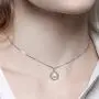 PIRATESHIP Sunflower Necklace for Girls Women 925 Sterling Silver Fashion Jewelry Pendant Birthday Gifts for Her Luxury Gift Package Extenders15+2''