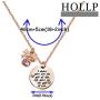 HOLLP Stepdaughter Rose Flower Bracelet Step Daughter Jewelry Daughter in Law Bracelet I Didnt Give You The of Life Gave Me Bracelet Stepdaughter Bracelet