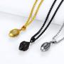 Richsteel Mens Womens Football/Basketball/Soccer/Fitness Dumbbell/Gloves Necklace 22 Chain Stainless Steel Hip Hop Jewelry Sports Fan Gift Customizable Service