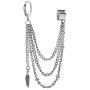Mshion Stud Punk Drop Dangle Piercing Earrings 1 pc （Sold Individually）