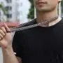 ROWIN&CO Mens Miami Cuban Link Chain Multicolor Rainbow Heavy 316L Stainless Steel Colorful Curb Necklace Personalized Jewelry Hip hop Choker Chain, 15mm Width/ 18 20 22 24 30 inch Lengths, (with Gift Box) ROWIN&CO Mens Miami Cuban Link Chain Multicolor Rainbow Heavy 316L Stainless Steel Colorful Curb Necklace Personalized Jewelry Hip hop Choker Chain, 15mm Width/ 18 20 22 24 30 inch Lengths, (with Gift Box)
