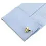 MRCUFF Airplane Plane Propellor Pilot Propeller Pair Cufflinks in a Presentation Gift Box & Polishing Cloth