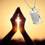 FUSTMW Christian Keychain Gifts Religious Gifts Bible Verse Jewelry May The God of Hope Fill You with All Joy and Peace Romans 15:13 Scripture Key Chains