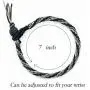 KIRIDA Waterproof Wax Coated Braided Rope Bracelet KIRIDA Waterproof Wax Coated Braided Rope Bracelet