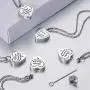 BGAFLOVE Heart Urn Necklaces for Ashes with 20+2 Adjustable Chain Cremation Jewelry for Ashes Stainless Steel Memorial Ashes Hold Pendant with Filling Kit BGAFLOVE Heart Urn Necklaces for Ashes with 20+2 Adjustable Chain Cremation Jewelry for Ashes Stainless Steel Memorial Ashes Hold Pendant with Filling Kit