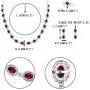 EVER FAITH Womens Gorgeous CZ Luxury Bridal Oval Shaped Necklace Earrings Bracelet Set Silver-Tone EVER FAITH Womens Gorgeous CZ Luxury Bridal Oval Shaped Necklace Earrings Bracelet Set Silver-Tone