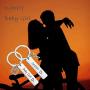 MAOFAED Father Daughter Gift Dad Keychain Daddy and Baby Girl Keychain BDSM Keychain DDLG Gifts Daddydom Gift Babygirl Gift