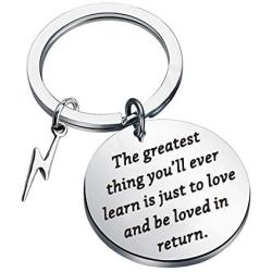 CENWA Moulin Rouge Quote Inspired Gift The Greatest Thing You’ll Ever Learn is Just to Love and Be Loved in Return