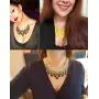 LOYALLOOK Fashion Jewerly Set Women Nescklace Statement Necklace Earrings Jewerly