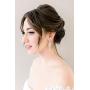 SWEETV Wedding Chandelier Earrings for Brides Women, Long Bridal Drop Dangling Earrings for Wedding Prom Pageant, Vintage style
