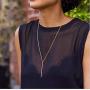 Dremcoue 12 Pcs Layered Choker Necklace for Women Girls Handmade Dainty Chain Necklace Set Pearl Coin Circle Bar Moon CZ Star Pendant Necklace