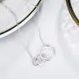Generations Necklace-Sterling Silver Interlocking infinity 3 Circles Necklace for Grandma Mother and Granddaughter Family Jewelry Gift Generations Necklace-Sterling Silver Interlocking infinity 3 Circles Necklace for Grandma Mother and Granddaughter Family Jewelry Gift