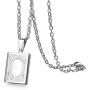 Cupimatch Book Love Heart Photo Locket Pendant Necklace Charm Chain Fashion Jewelry 17.8''