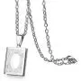 Cupimatch Book Love Heart Photo Locket Pendant Necklace Charm Chain Fashion Jewelry 17.8''