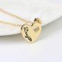 Luvalti “Daughter” Heart Pendant Necklace - Personalized Jewelry Gift - Makes The Perfect