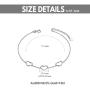 14k Gold Heart Bracelet for Women, Real Gold Fine Love Jewelry Gifts for Her,6.7''-8.1''