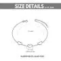 14k Gold Heart Bracelet for Women, Real Gold Fine Love Jewelry Gifts for Her,6.7''-8.1''