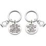 AKTAP Penguin Gifts Penguin Jewelry When a Penguin Finds Its Mate/When One Penguin Falls Love with Another Boyfriend Girlfriend Keychains Penguin Lover Gifts