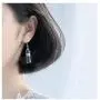 Cute Water Bottle Pendant 925 Sterling Silver Dangle Hook Earrings for Women Girls Funny Aesthetic Acrylic Stud Earring Hypoallergenic Personalized Jewelry Birthday Party Gift for Friends