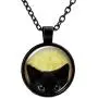 IDB Black Cat Necklace - Peeking Black Cat Pendant - Cute Black Cat Jewelry