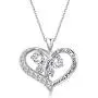 Sllaiss 925 Sterling Silver “Love You Forever” Heart Crystal Necklace for Women Engraved Love Butterfly Pendant Fine Necklace, Crystals from Swarovski Sllaiss 925 Sterling Silver “Love You Forever” Heart Crystal Necklace for Women Engraved Love Butterfly Pendant Fine Necklace, Crystals from Swarovski