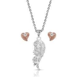 Montana Silversmiths Western Heart Themed Jewelry Set Collection