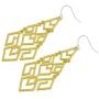 D EXCEED Womens Chandelier Drop Earrings Gift Wrapped Fashion Gold Cutout Tiered Dangle Drop Earrings