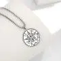 VASSAGO Hebrew Esoteric Tetragrammaton Name of God YHWH Pentagram Stainless Steel Pendant Necklace Keychain Jewelry Set VASSAGO Hebrew Esoteric Tetragrammaton Name of God YHWH Pentagram Stainless Steel Pendant Necklace Keychain Jewelry Set