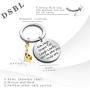 Giraffe Keychains Aim High Stand Tall Laugh Loudly and Be Who You Truly are Giraffe Jewelry Gift Inspirational Gifts