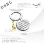 Giraffe Keychains Aim High Stand Tall Laugh Loudly and Be Who You Truly are Giraffe Jewelry Gift Inspirational Gifts