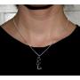 DNA Necklace 18 inch Sterling Silver Chain