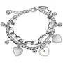Mother Mary Miraculous Medal Link Chain Bracelet Mustard Seed Cross Christian Jewelry Stainless Steel Y914