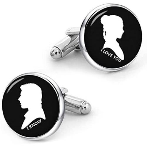 Kooer I Love You I Know Cuff Links Personalized Wedding Cufflinks Jewelry Gift for Men