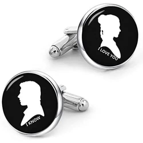 Kooer I Love You I Know Cuff Links Personalized Wedding Cufflinks Jewelry Gift for Men Kooer I Love You I Know Cuff Links Personalized Wedding Cufflinks Jewelry Gift for Men