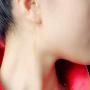 A Pair 925 Sterling Silver Tassel Threader Drop Earrings Long Chain Ear Line