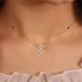 CaratLane Adveta Diamond Mangalsutra for Women 0.106 Carat (IJ-Color, SI-Clarity) in 14 K Yellow Gold with Jewelry Gift Box