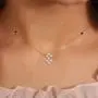 CaratLane Adveta Diamond Mangalsutra for Women 0.106 Carat (IJ-Color, SI-Clarity) in 14 K Yellow Gold with Jewelry Gift Box