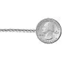 Savlano 925 Sterling Silver 4mm Solid Italian Rope Diamond Cut Twist Link Chain Necklace with Gift Box for Men & Women - Made in Italy Savlano 925 Sterling Silver 4mm Solid Italian Rope Diamond Cut Twist Link Chain Necklace with Gift Box for Men & Women - Made in Italy