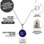 CHOOSE YOUR CHARM - Silver Evil Eye Necklace with Evil Eye Protection Charm on 925 Sterling Silver 19 Inch Box Chain CHOOSE YOUR CHARM - Silver Evil Eye Necklace with Evil Eye Protection Charm on 925 Sterling Silver 19 Inch Box Chain