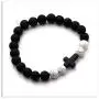 Xusamss Yoga Religious Cross Turquoise Bracelet Natural Stone Lava Rock Beads Oil Diffuser Bracelet,7 1/2 Wrist Xusamss Yoga Religious Cross Turquoise Bracelet Natural Stone Lava Rock Beads Oil Diffuser Bracelet,7 1/2 Wrist