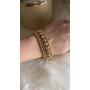 Beaded Bracelet for Women Stack 14 K Real Gold Ball Beads Bracelet Elastic String Friendship Bracelets Set Dainty Stretch Bracelets Jewelry for Men Girls